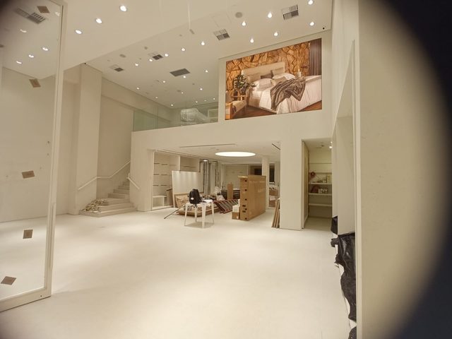 Acabamento final em área interna impermeabilizada