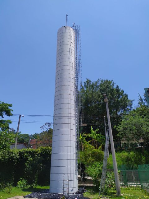 Impermeabilização de reservatório elevado